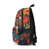 Colorful Floral Backpack for Nature Lovers - Perfect for School, Travel, and Outdoor Adventures