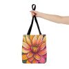 Tote Bag - Bold Flower Close-Up