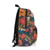 Colorful Floral Backpack for Nature Lovers - Perfect for School, Travel, and Outdoor Adventures