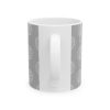 Classic Mug - Light Gray Leaf Pattern 2