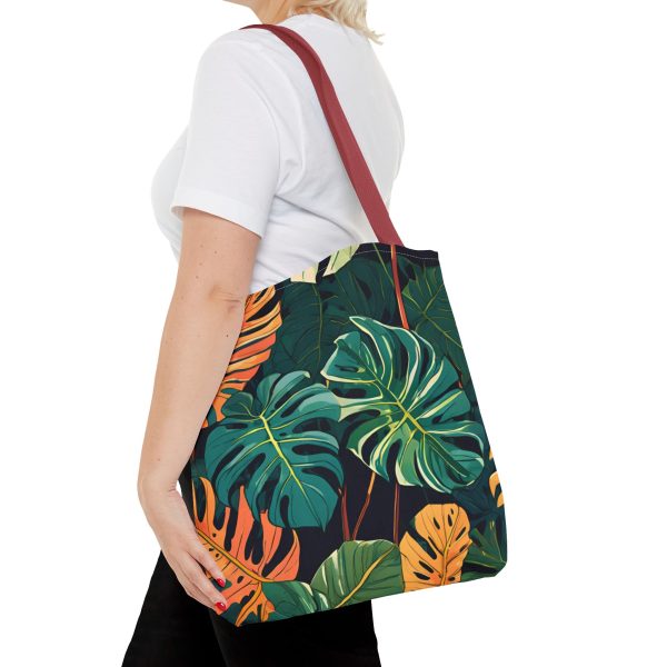 Tropical Leaves Tote Bag - Stylish Eco-Friendly Shopping Bag