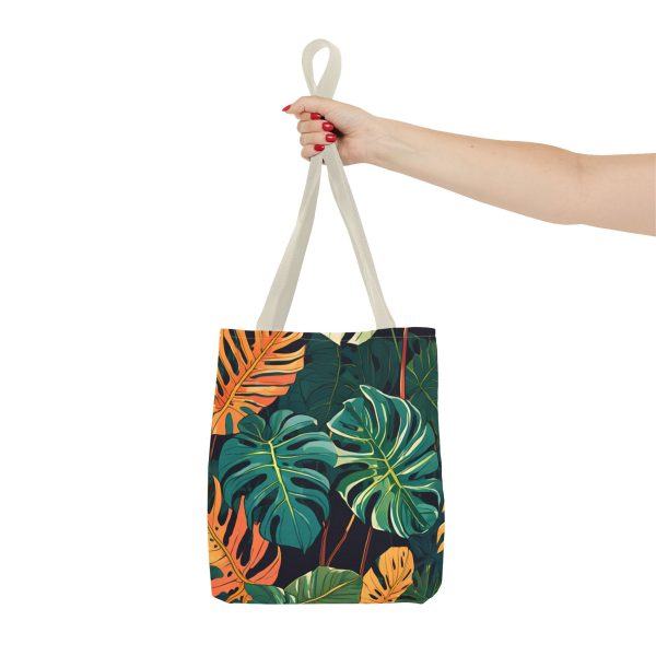 Tropical Leaves Tote Bag - Stylish Eco-Friendly Shopping Bag