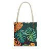 Tropical Leaves Tote Bag - Stylish Eco-Friendly Shopping Bag