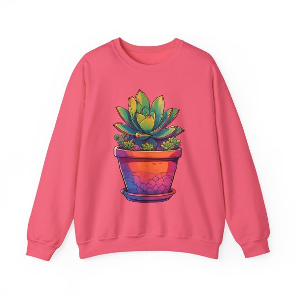 Colorful Succulent Crewneck Sweatshirt | Unisex Heavy Blend™