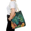 Tropical Leaves Tote Bag - Stylish Eco-Friendly Shopping Bag