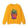 Colorful Succulent Crewneck Sweatshirt | Unisex Heavy Blend™