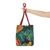 Tropical Leaves Tote Bag - Stylish Eco-Friendly Shopping Bag