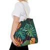 Tropical Leaves Tote Bag - Stylish Eco-Friendly Shopping Bag