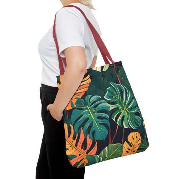 Tropical Leaves Tote Bag - Stylish Eco-Friendly Shopping Bag