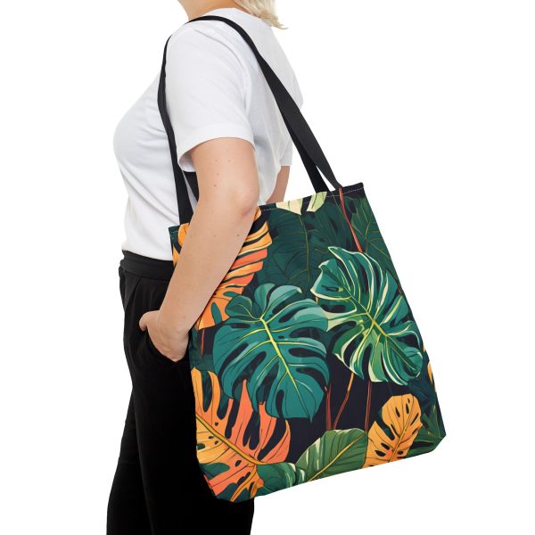 Tropical Leaves Tote Bag - Stylish Eco-Friendly Shopping Bag