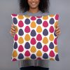 Basic Pillow - Colorful Eggs Pattern