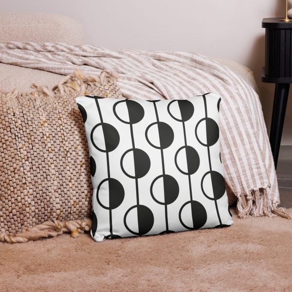 Basic Pillow - Abstract Circular Design