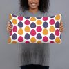 Basic Pillow - Colorful Eggs Pattern