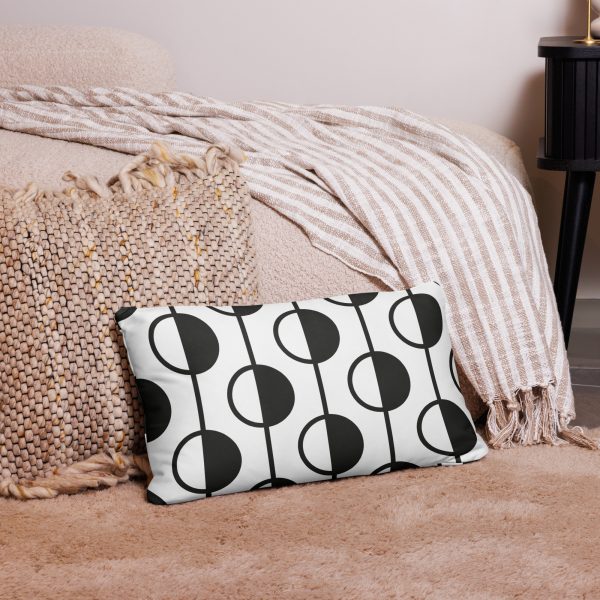Basic Pillow - Abstract Circular Design