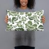 Basic Pillow - Classic Floral Silhouette