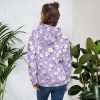 Unisex Hoodie - Purple Meadow