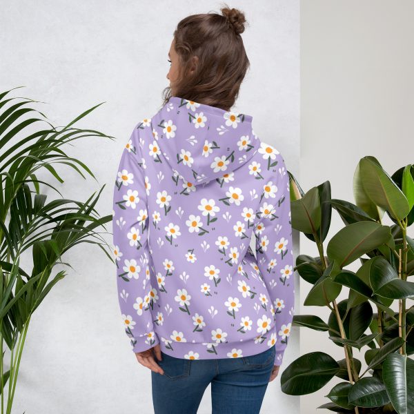 Unisex Hoodie - Purple Meadow