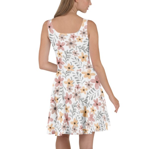 Skater Dress - Floral Pattern