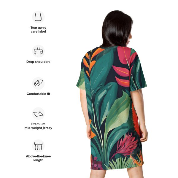 T-shirt dress - Tropical Escape