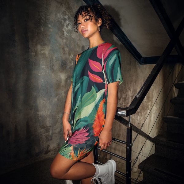 T-shirt dress - Tropical Escape