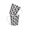 Latte mug - Modern Oval Design