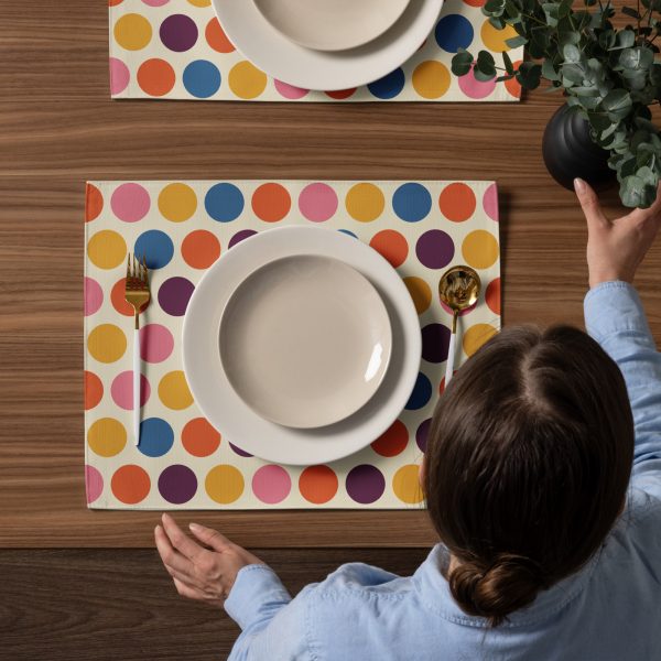 Placemat Set – Colorful Dots