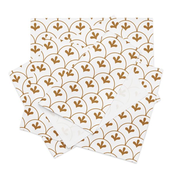 Placemat Set - Geometric Petal Design