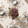 Placemat Set - Golden Damask Flourish
