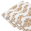 Placemat Set - Golden Damask Flourish