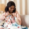 Sherpa blanket - Oriental Wave & Blossom