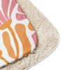 Abstract Flower Sherpa Blanket