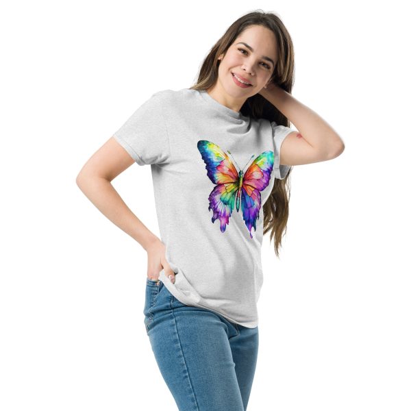 Unisex classic tee - Rainbow Butterfly