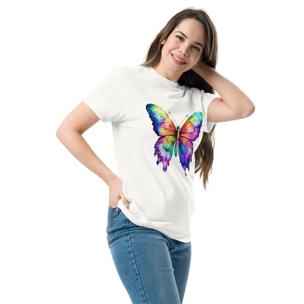 Unisex classic tee - Rainbow Butterfly