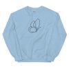 Unisex Sweatshirt - Butterfly Line