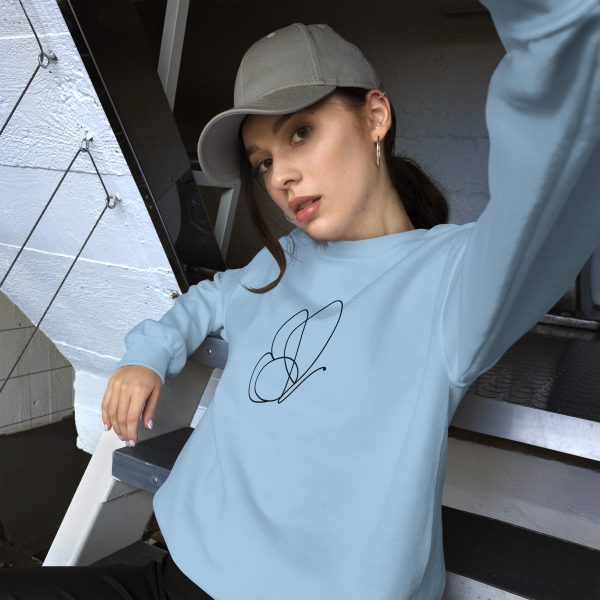 Unisex Sweatshirt - Butterfly Line