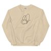 Unisex Sweatshirt - Butterfly Line