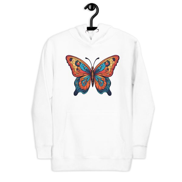 Unisex Hoodie - Butterfly in Bloom