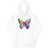 Unisex Hoodie - Rainbow Butterfly