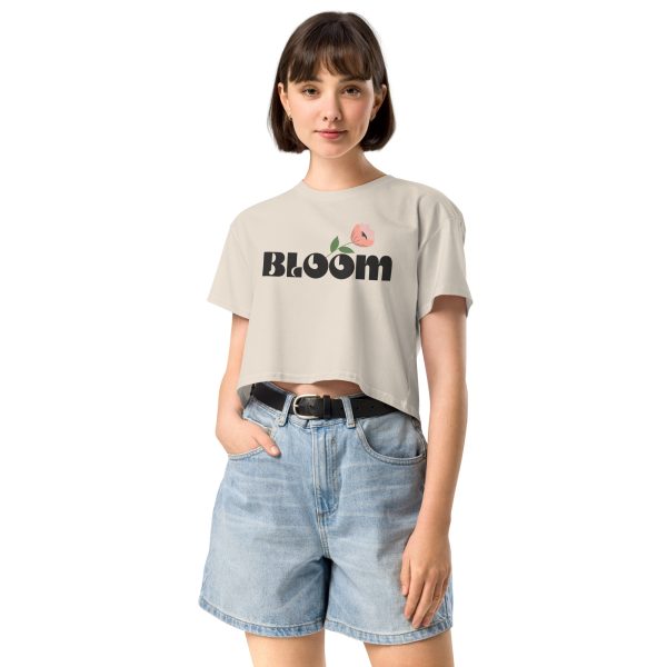 Women’s crop top - Bloom Flower